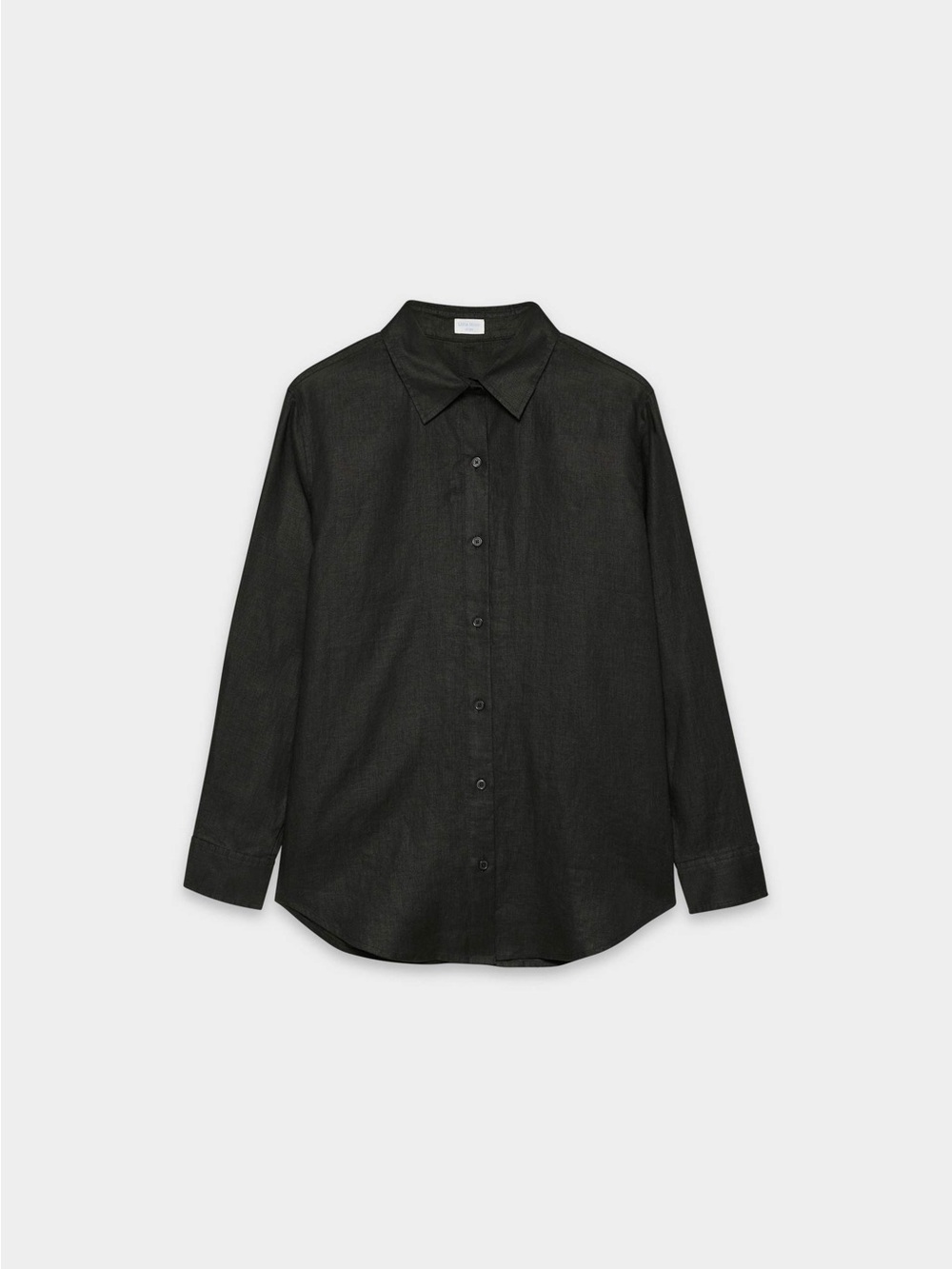 Aritzia Little Moon Sail Linen Shirt Black M 🌟
